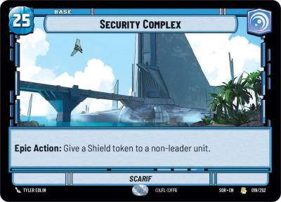 Security Complex 019/252 Spark of Rebellion Star Wars card