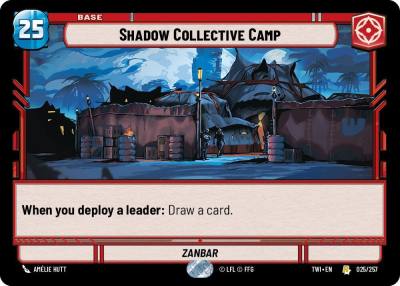 Shadow Collective Camp 025/257 Twilight of the Republic Star Wars card