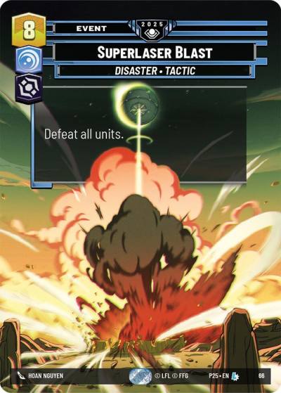 Superlaser Blast 66 Organized Play Promos Star Wars card