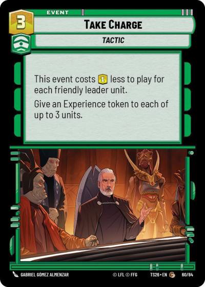 Take Charge 60/84 Twin Suns Star Wars card