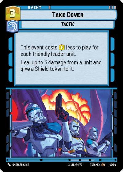 Take Cover 47/84 Twin Suns Star Wars card
