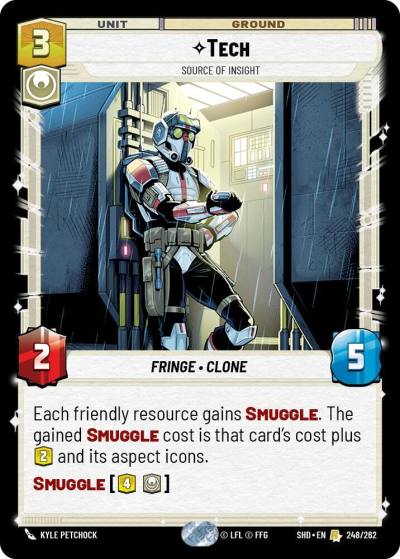 Tech - Source of Insight 248/262 Shadows of the Galaxy Star Wars card