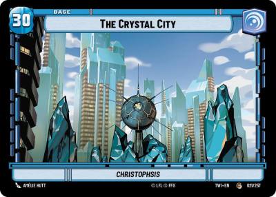 The Crystal City // Battle Droid 021/257 // T01/T02 Twilight of the Republic Star Wars card