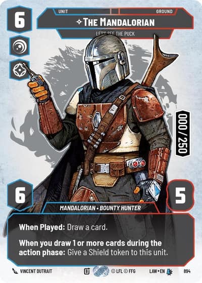 The Mandalorian - Let's See The Puck (Serialized) 894 A Lawless Time Star Wars card