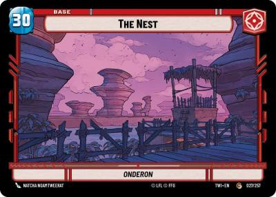 The Nest // Battle Droid 027/257 // T01/T02 Twilight of the Republic Star Wars card