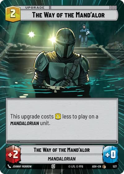 The Way of the Mand'alor (Hyperspace) 527 Ashes of the Empire Star Wars card