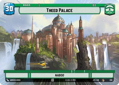 Theed Palace // Experience (Hyperspace) 285 // T07 Jump to Lightspeed Star Wars card