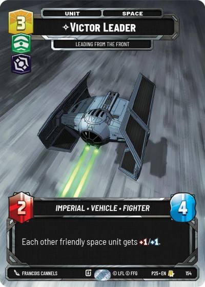 Victor Leader - Leading from the Front 154 Sector and Regional Promos: Season 1 Star Wars card