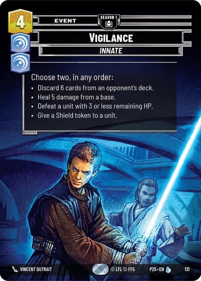 Vigilance (131) 131 Sector and Regional Promos: Season 1 Star Wars card