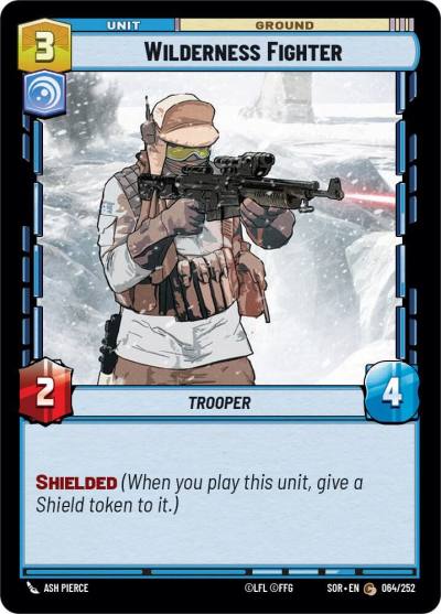 Wilderness Fighter 064/252 Spark of Rebellion Star Wars card