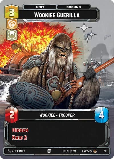 Wookiee Guerilla (Foil) 38 A Lawless Time: Weekly Play Promos Star Wars card